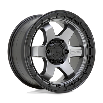 Felga aluminiowa D752 Block Matte Gunmetal W/ Black Ring Fuel