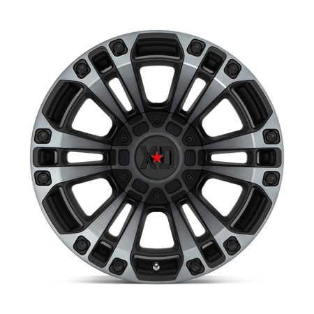Felga aluminiowa XD851 Monster 3 Satin Black W/ Gray Tint XD Series