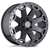 Felga aluminiowa Matte Gunmetal Warlord Black Rhino