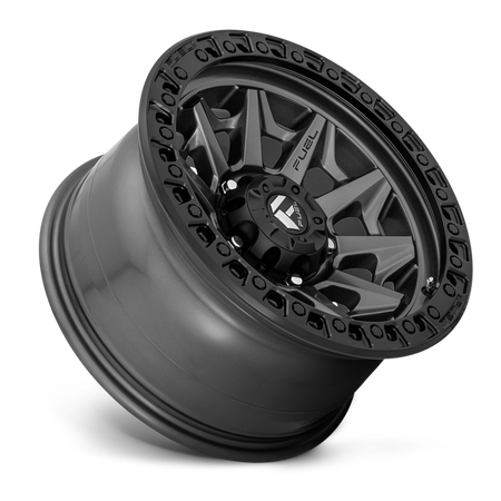 Felga aluminiowa D716 Covert Matte GUN Metal Black Bead Ring Fuel