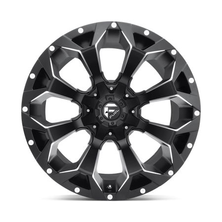 Felga aluminiowa D546 Assault Matte Black Milled Fuel