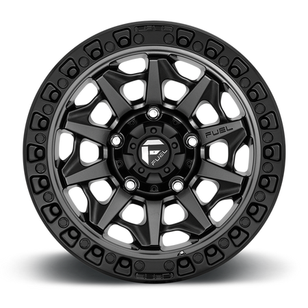 Felga aluminiowa D716 Covert Matte GUN Metal Black Bead Ring Fuel