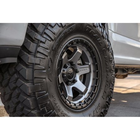 Felga aluminiowa D752 Block Matte Gunmetal/Black Ring Fuel