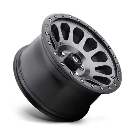 Felga aluminiowa D601 Vector Matte GUN Metal Black Bead Ring Fuel