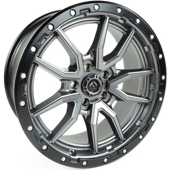 Felga aluminiowa D680 Rebel 5 Anthracite Gun Metal/Black Ring Fuel
