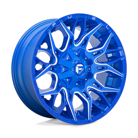 Felga aluminiowa D770 Twitch Anodized Blue Milled Fuel