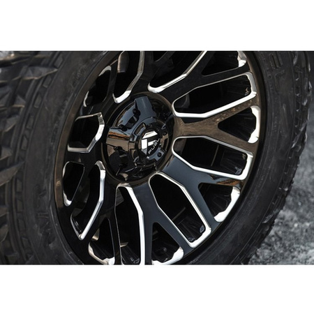 Felga aluminiowa D623 Warrior Gloss Black Milled Fuel