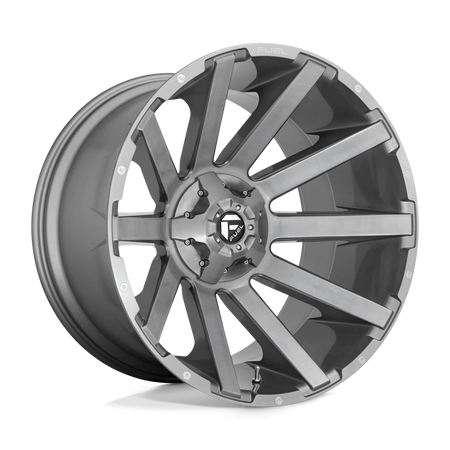Felga aluminiowa D714 Contra Platinum Brushed GUN Metal Tinted Clear Fuel