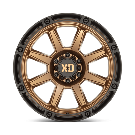 Felga aluminiowa XD863 Matte Bronze W/ Black LIP XD Series