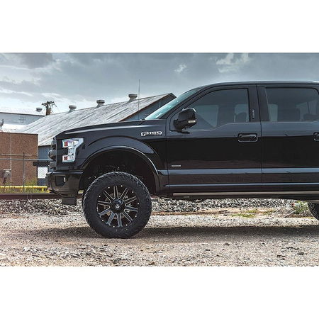 Felga aluminiowa D616 Contra Matte Black Milled Fuel