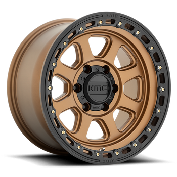 Felga aluminiowa KM548 Chase Matte Bronze W/ Black LIP KMC