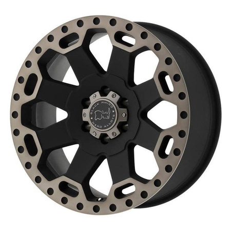 Felga aluminiowa Matte Black/Machine Dark Warlord Black Rhino