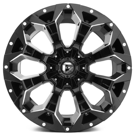Felga aluminiowa D576 Assault Gloss Black Milled Fuel