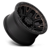 Felga aluminiowa D824 Traction Matte Black W/ Double Dark Tint Fuel