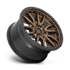 Felga aluminiowa D681 Rebel Matte Bronze Black Bead Ring Fuel
