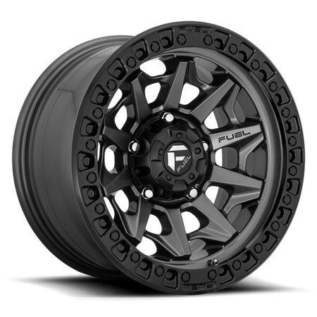 Felga aluminiowa D716 Covert Matte GUN Metal Black Bead Ring Fuel