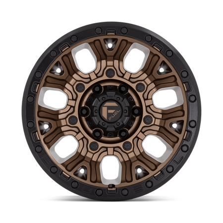 Felga aluminiowa D826 Traction Matte Bronze W/ Black Ring Fuel