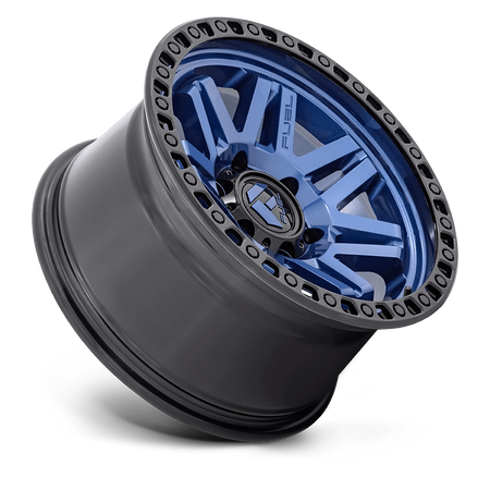 Felga aluminiowa D813 Syndicate Dark Blue W/ Black Ring Fuel