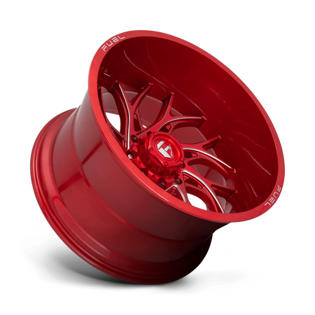 Felga aluminiowa D742 Runner Candy RED Milled Fuel