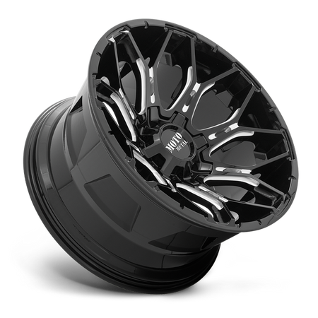 Felga aluminiowa MO808 Sniper Gloss Black Milled Moto Metal