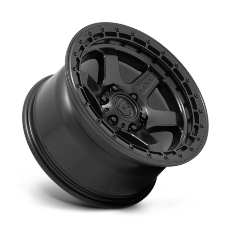 Felga aluminiowa D750 Block Matte Black W/ Black Ring Fuel