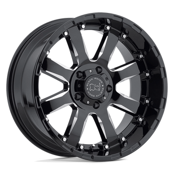 Felga aluminiowa Gloss Black W/ Milled Spokes Sierra Black Rhino