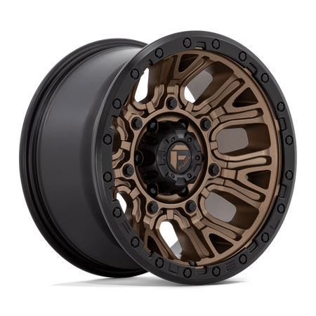Felga aluminiowa D826 Traction Matte Bronze W/ Black Ring Fuel