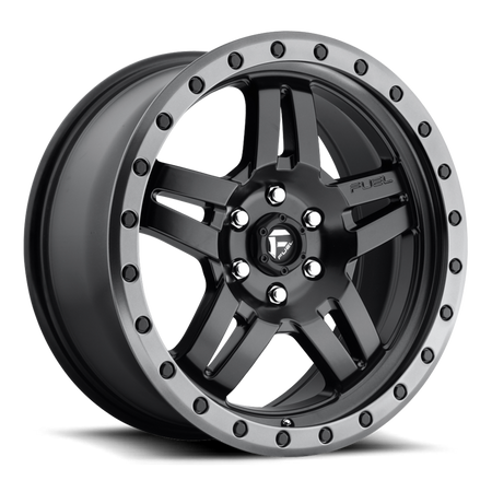 Felga aluminiowa D557 Anza Matte Black GUN Metal Ring Fuel