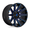 Felga aluminiowa D644 Contra Gloss Black Blue Tinted Clear Fuel