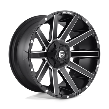 Felga aluminiowa D616 Contra Matte Black Milled Fuel