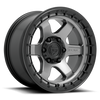 Felga aluminiowa D752 Block Matte Gunmetal/Black Ring Fuel