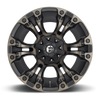 Felga aluminiowa D569 Vapor Matte Black Double Dark Tint Fuel