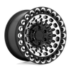 Felga aluminiowa Gloss Black W/ Machined Face & Milling Labyrinth Black Rhino