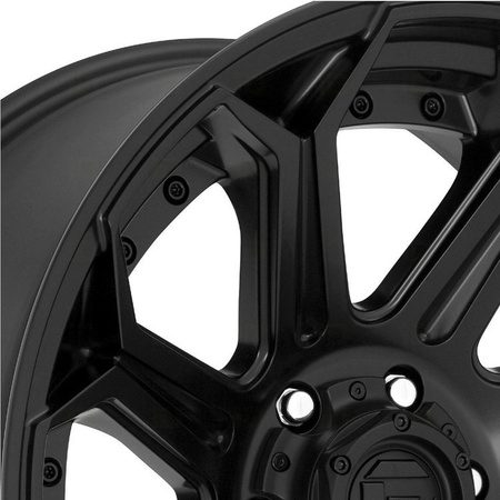 Felga aluminiowa D706 Siege Matte Black Fuel