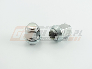 Nakrętka kryta M14x1,5x35mm stożek k.21 chrom FORD OEM