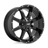 Felga aluminiowa MO970 Gloss Black W/ Milled LIP Moto Metal