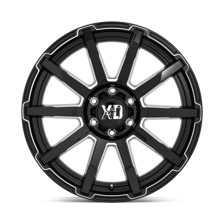 Felga aluminiowa XD847 Outbreak Gloss Black Milled XD Series