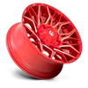 Felga aluminiowa D771 Twitch Candy RED Milled Fuel