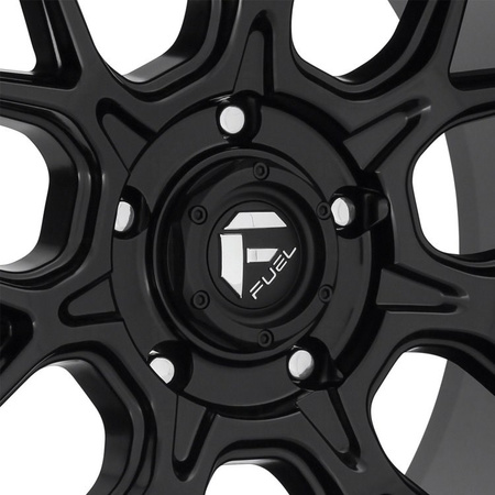 Felga aluminiowa D670 Tech Matte Black Fuel
