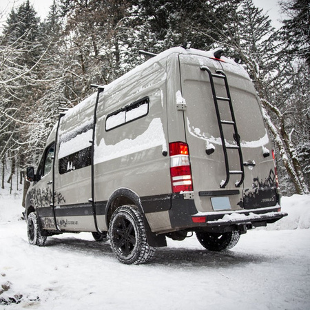 Felga aluminiowa Atlas Matte Black Mandrus