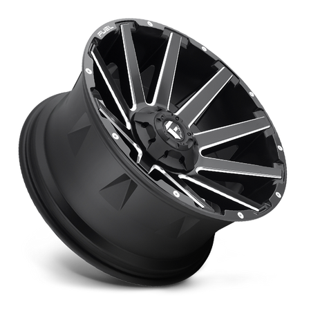 Felga aluminiowa D616 Contra Matte Black Milled Fuel