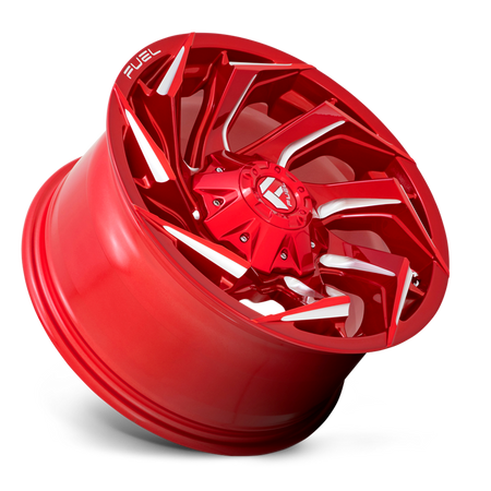 Felga aluminiowa D754 Reaction Candy RED Milled Fuel