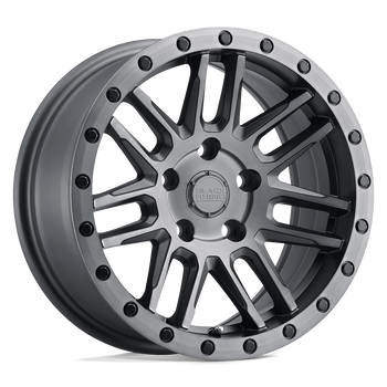 Felga aluminiowa Matte Brushed Gunmetal W/ Black Bolts Arches Black Rhino