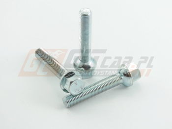 Śruby do felg M12x1,5x60mm kula klucz 17
