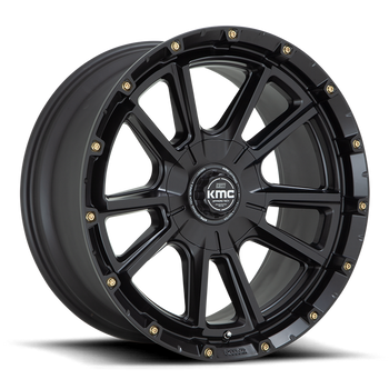 Felga aluminiowa KM100 Sync Satin Black KMC