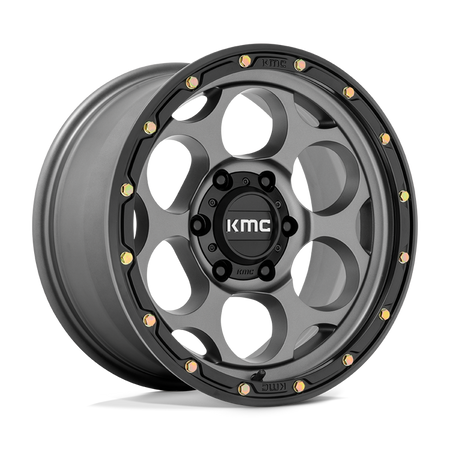 Felga aluminiowa KM541 Dirty Harry Satin Gray W/ Black LIP KMC