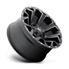 Felga aluminiowa D546 Assault Matte Black Milled Fuel