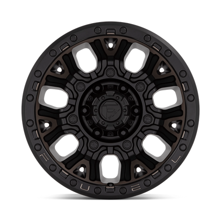 Felga aluminiowa D824 Traction Matte Black W/ Double Dark Tint Fuel