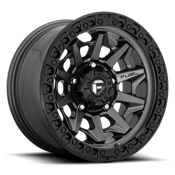 Felga aluminiowa D716 Covert Matte GUN Metal Black Bead Ring Fuel