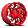 Felga aluminiowa D754 Reaction Candy RED Milled Fuel